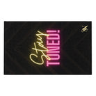 Stay Tuned! Neon Sex Towel