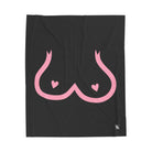 Boob Love | Mix & Match Velveteen Fun-Flirty Lovers’ Blankets