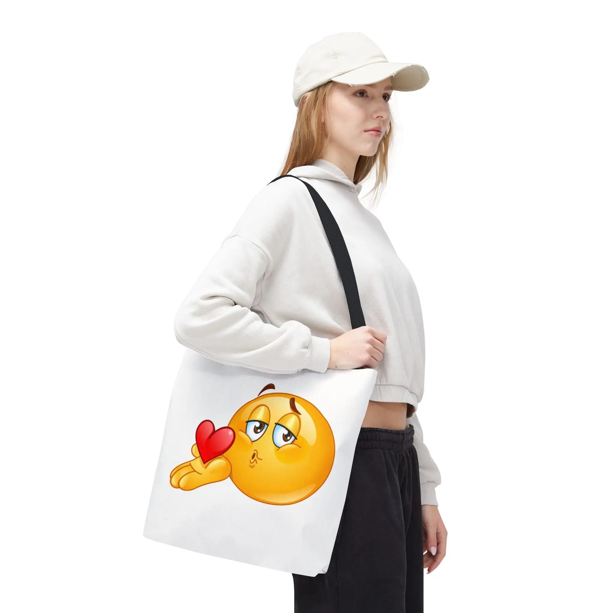 Blow Me a Kiss Emoji Tote Bag