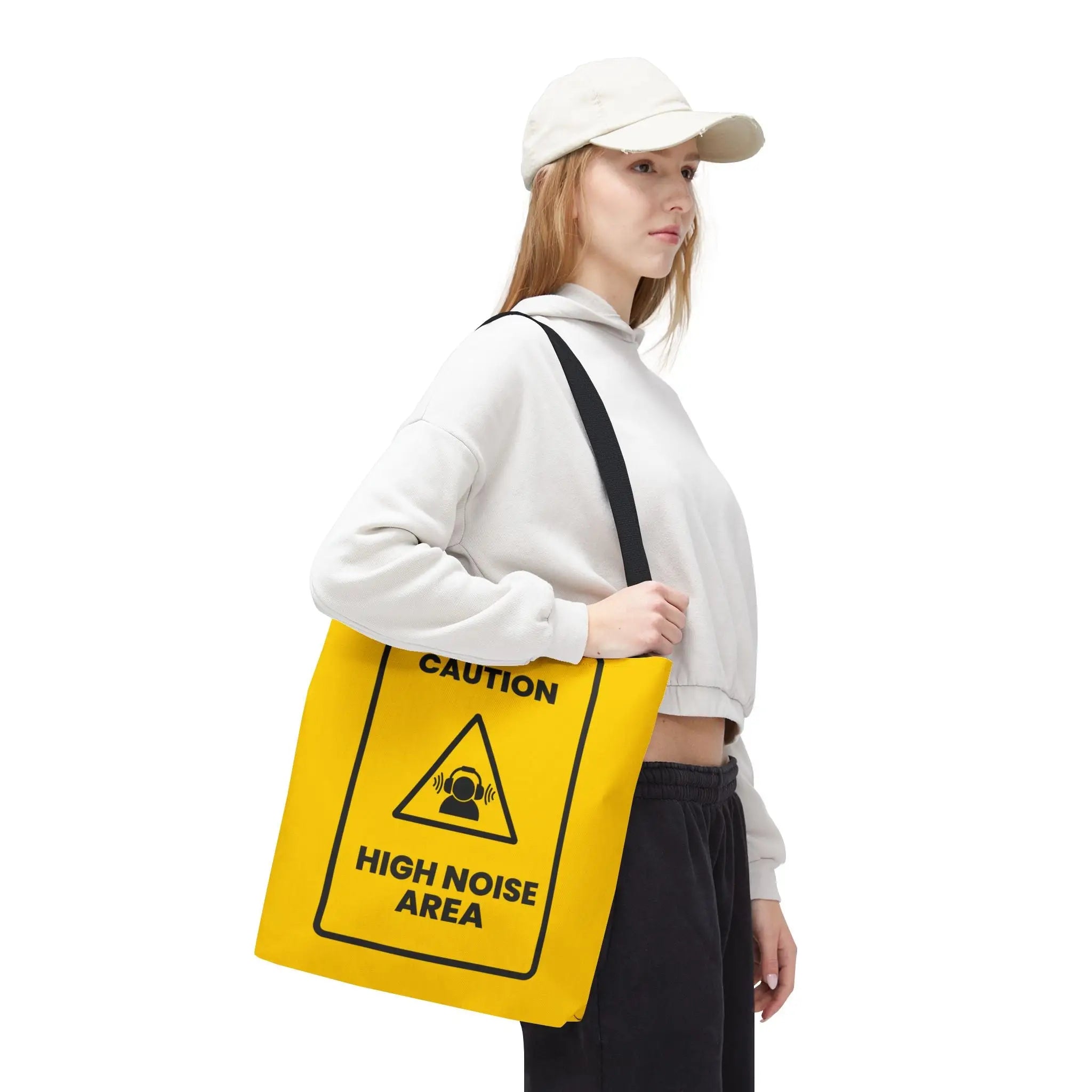 Caution High Noise Area | Mix & Match Fun-Flirty Lovers’ Totes