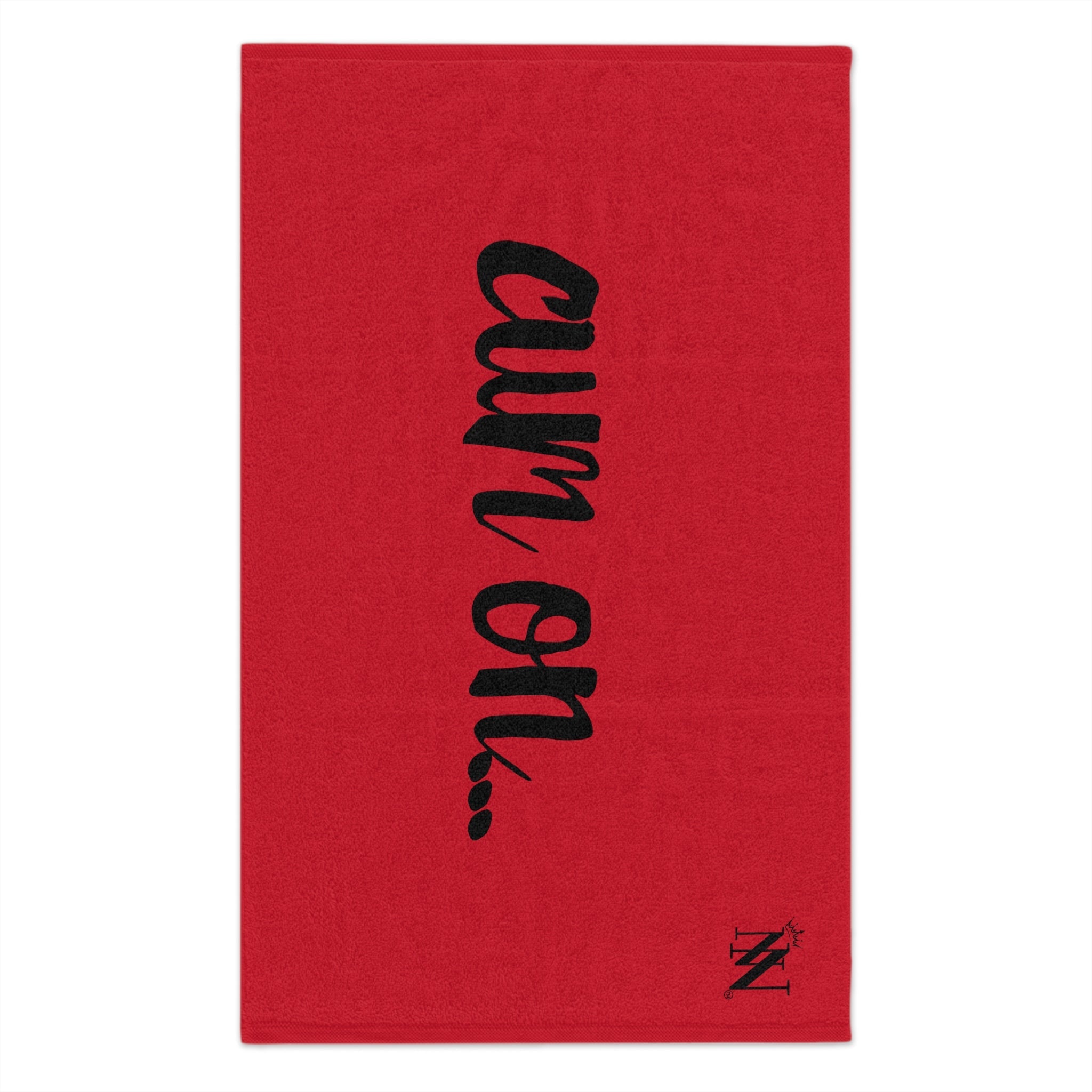 Cum On... Red | Mix & Match Soft Fun-Flirty Lovers’ Towels