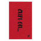 Cum On... Red | Mix & Match Soft Fun-Flirty Lovers’ Towels