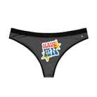 Have Fun Sticker | Mix & Match Women’s Fun-Flirty Lovers’ Thongs