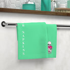 Nectar Napkins Brand Mint Green Microfiber Cum Rag
