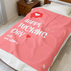 Happy Fucking Day | Mix & Match Soft Fun-Flirty Lovers’ Blankets