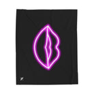 Her Lips Neon | Mix & Match Soft Fun-Flirty Lovers’ Blankets