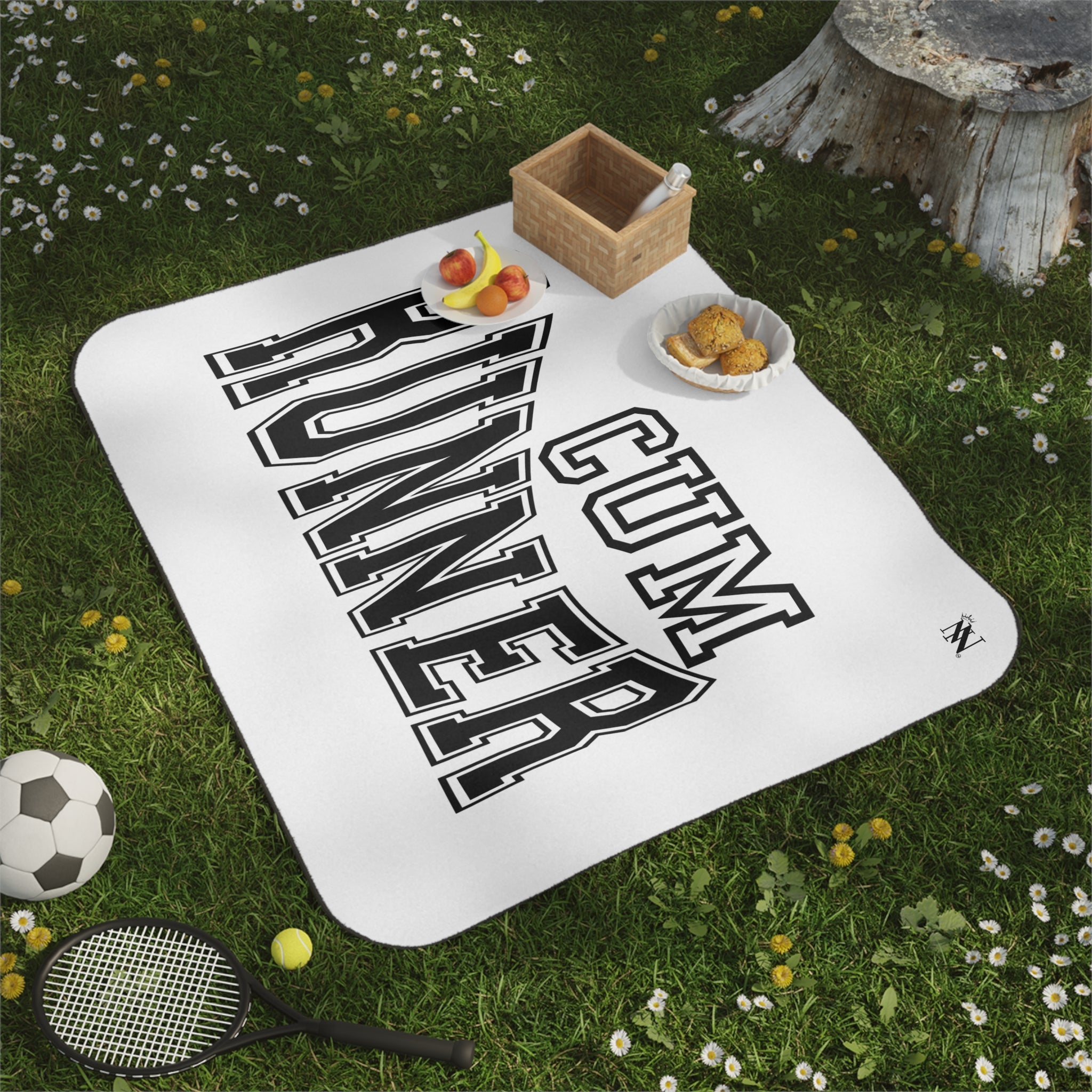 Cum Runner | Mix Match Fun-Flirty Lovers’ Water-Resistant Blankets