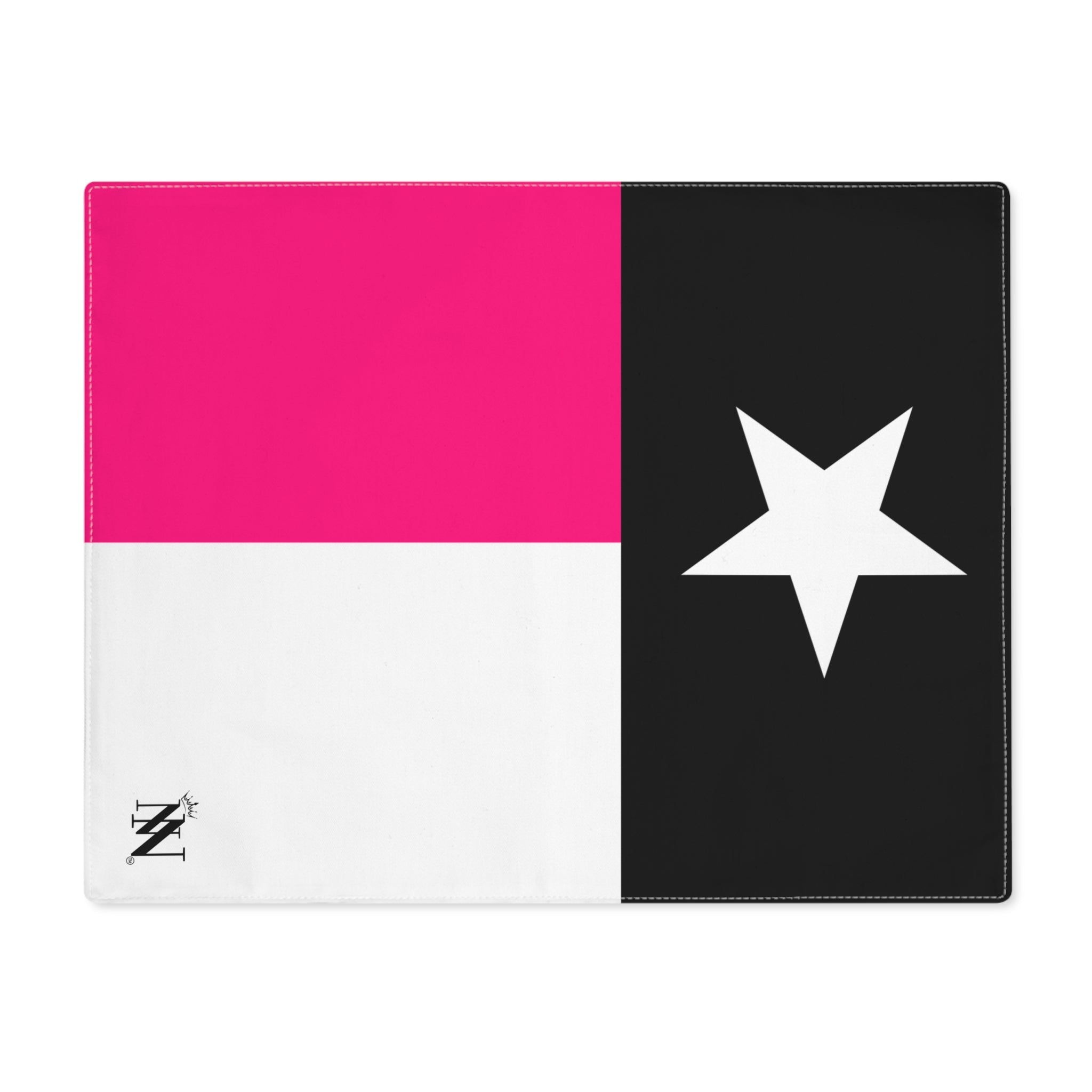 Signature Pink & Black Texas Flag Sex Gifts Adult Toys Mat