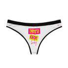 Let’s Go! Baby | Mix & Match Women’s Fun-Flirty Lovers’ Thongs