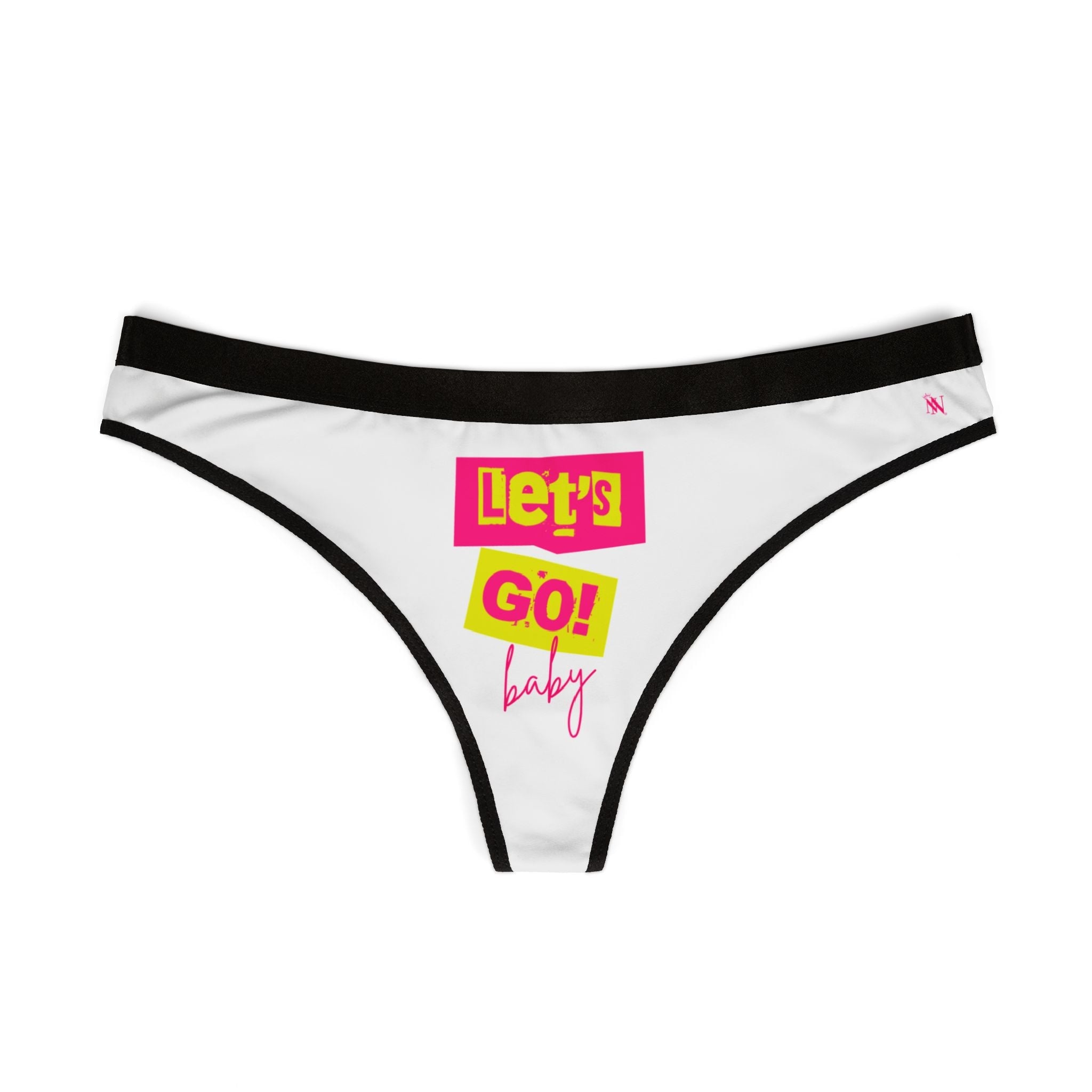Let’s Go! Baby | Mix & Match Women’s Fun-Flirty Lovers’ Thongs