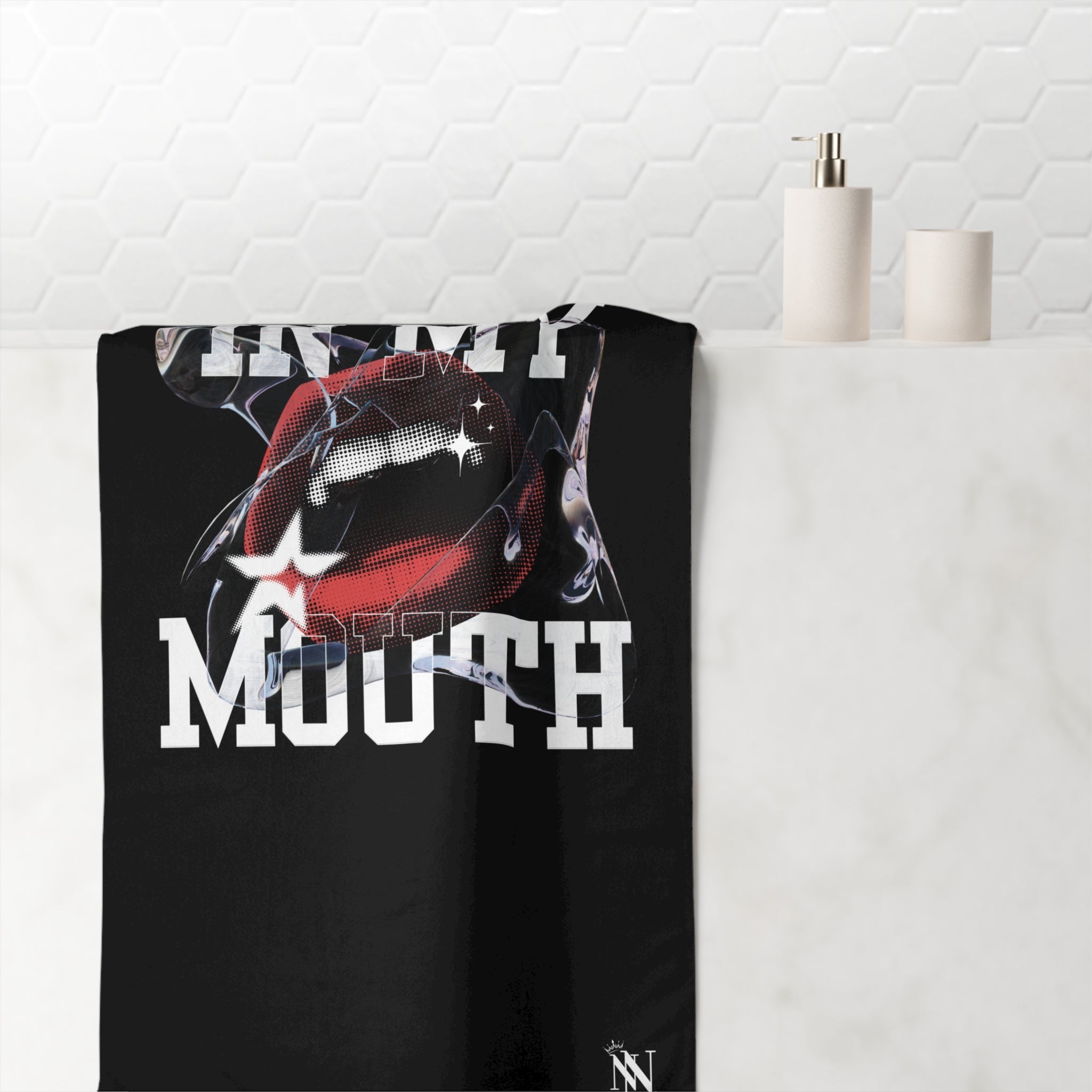 In My Mouth | Mix & Match XL Fun-Flirty Lovers’ Towels