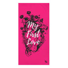 My First Love Real Heart & Flowers | Nectar Napkins XL Fun-Flirty Lovers’ Towels