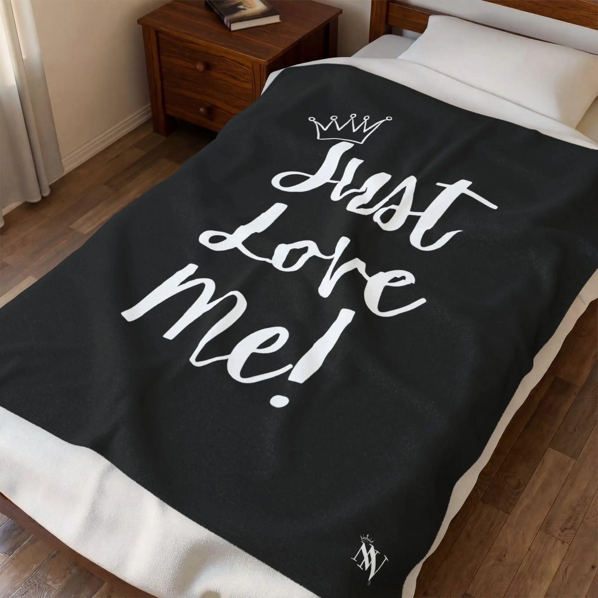 Crowned Just Love Me! Blanket
