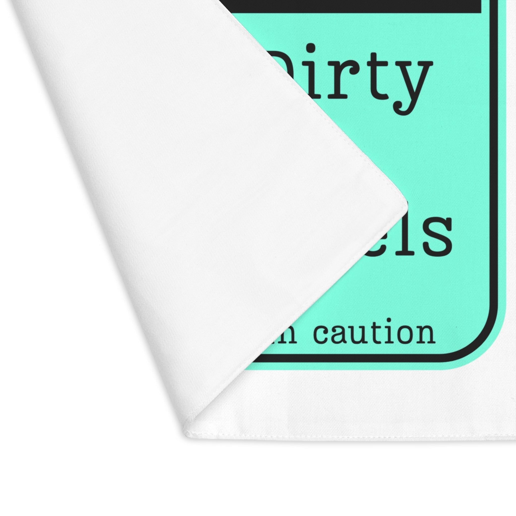 Warning: Used Dirty Sex Towels | Mix & Match Playful Fun-Flirty Lovers’ Toy Mats