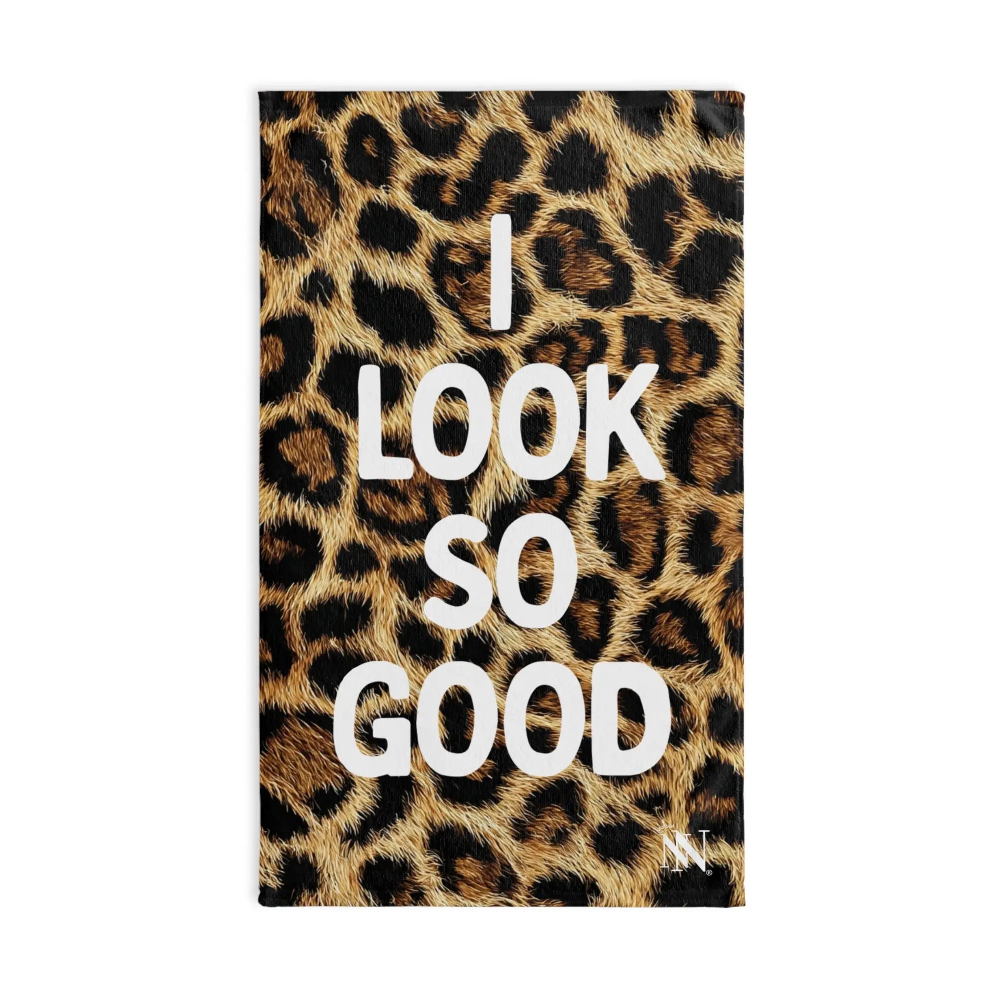 I Look So Good Realistic Cheetah Print Cum Towel