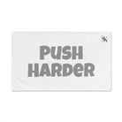 Push Harder Grey | Mix & Match Original Fun-Flirty Lovers’ Towels