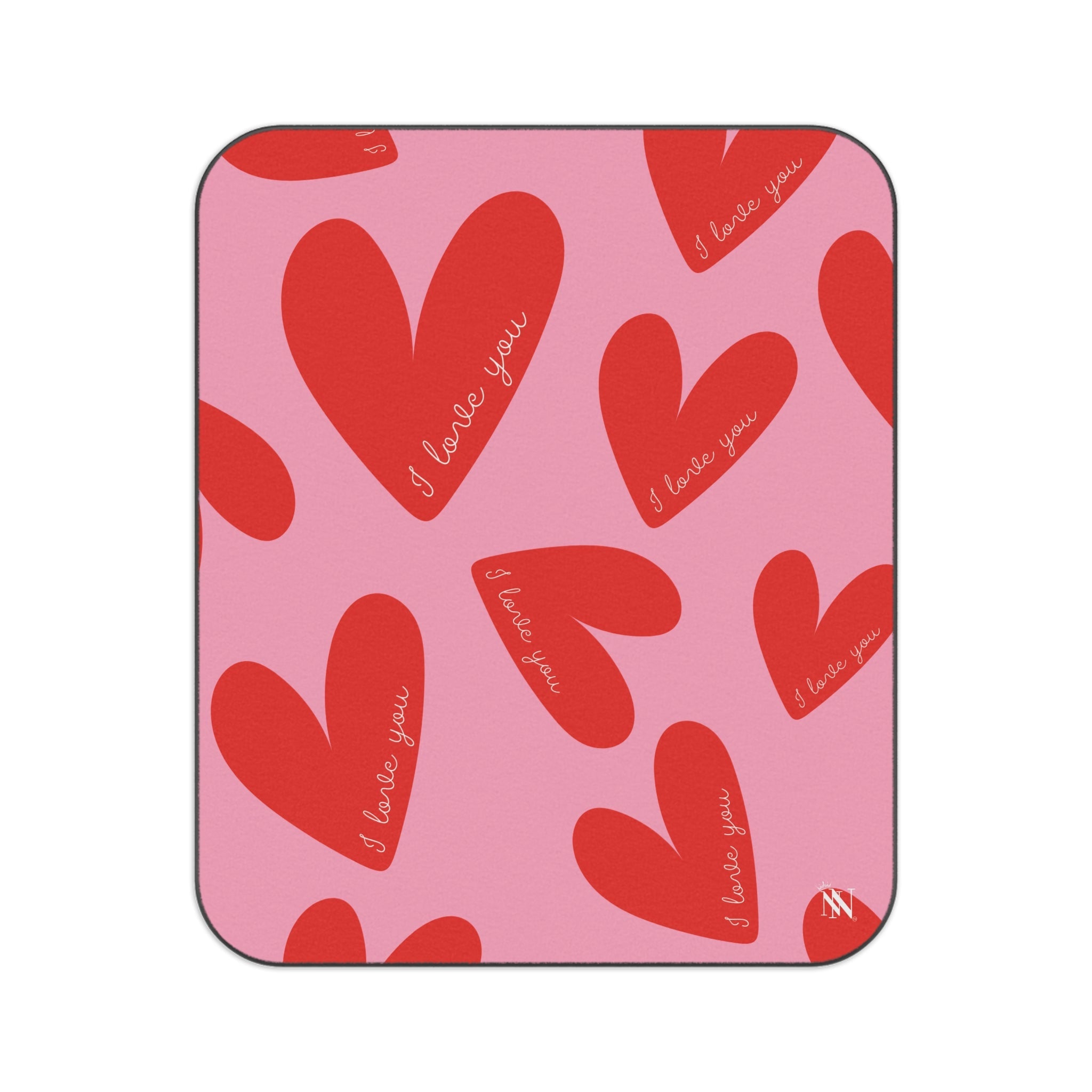 Love You Over & Over | Mix Match Fun-Flirty Lovers’ Water-Resistant Blankets