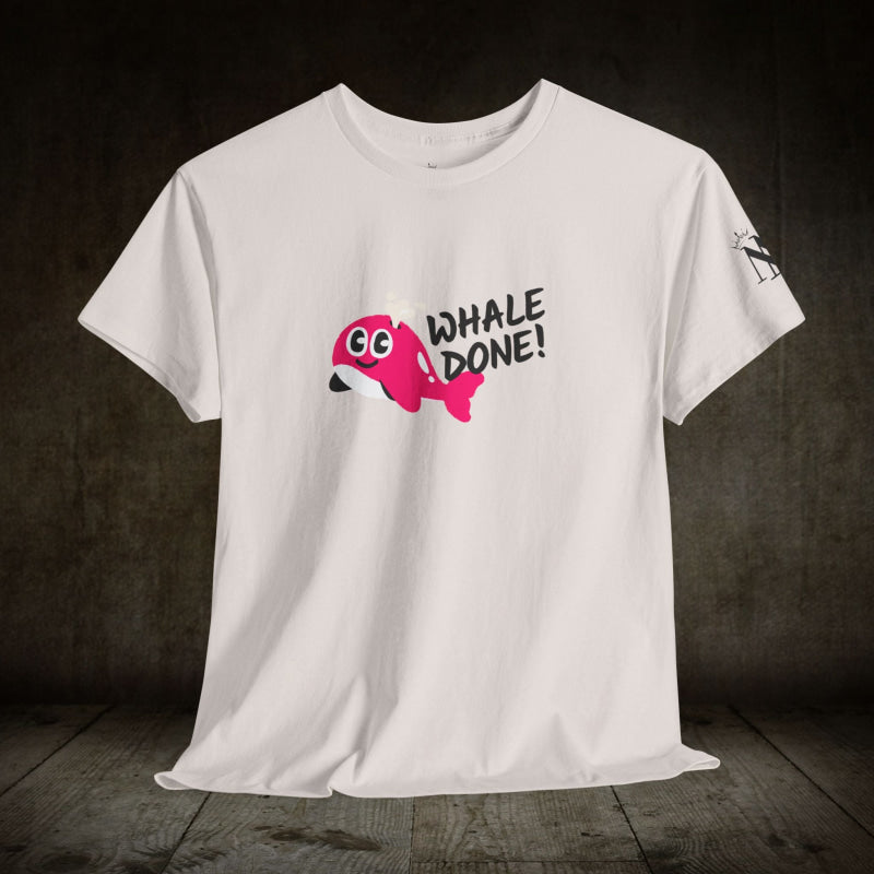 Whale Done! | Mix & Match 100% Cotton Unisex Fun-Flirty Lovers’ Tees