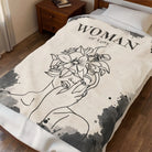 Woman of Love Vintage Blanket