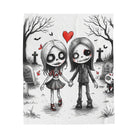 Even in Death | Mix & Match Velveteen Fun-Flirty Lovers’ Blankets