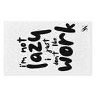 I’m Not Lazy | Mix & Match Soft Fun-Flirty Lovers’ Towels