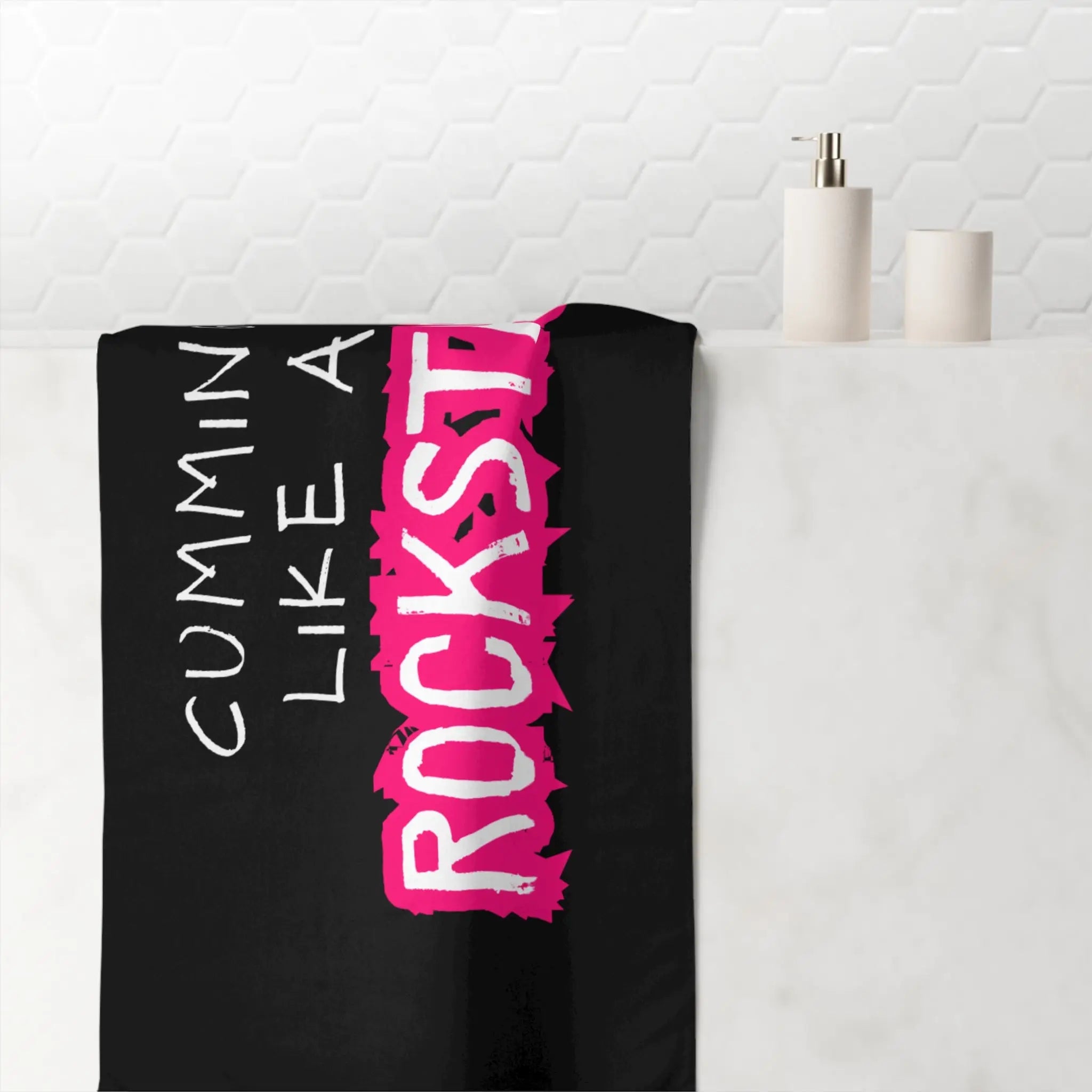 Cumming Like a Rockstar! Anal Sex Towel