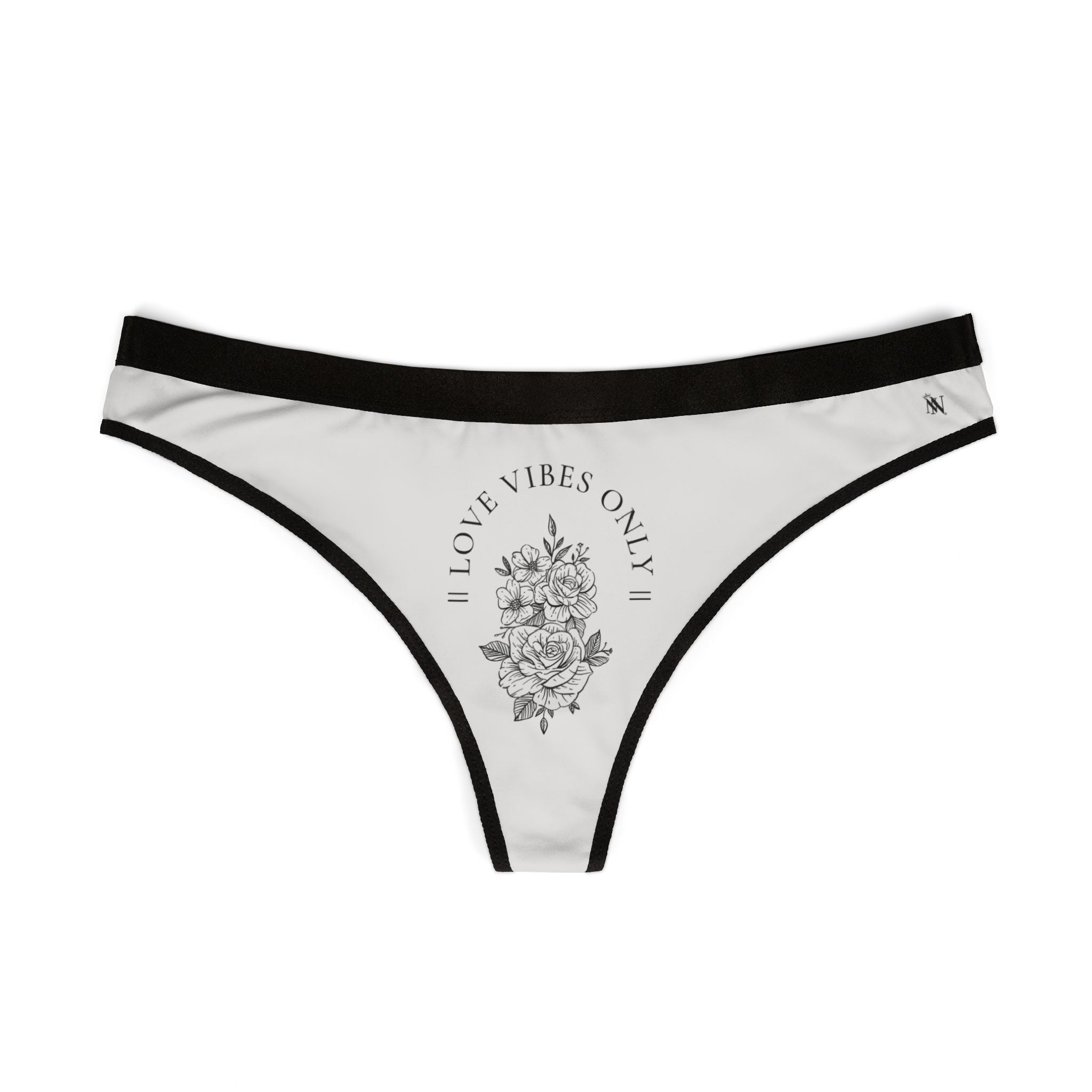 Love Vibes Only | Mix & Match Women’s Fun-Flirty Lovers’ Thongs