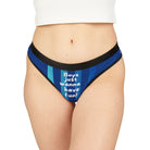 Boys Just Wanna Have Fun! | Mix & Match Women’s Fun-Flirty Lovers’ Thongs