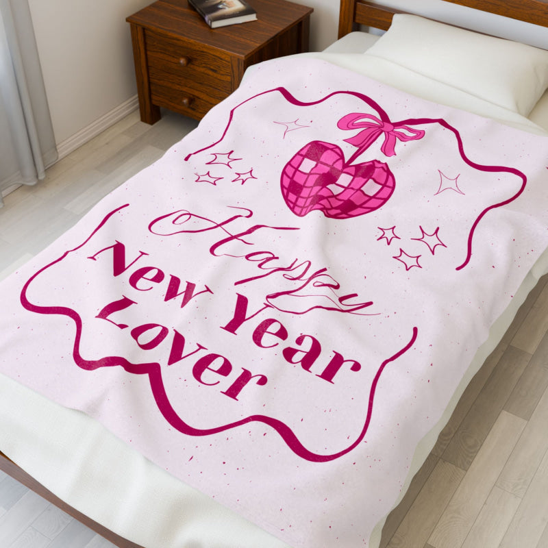 Happy New Year Lover | Mix & Match Soft Fun-Flirty Lovers’ Blankets