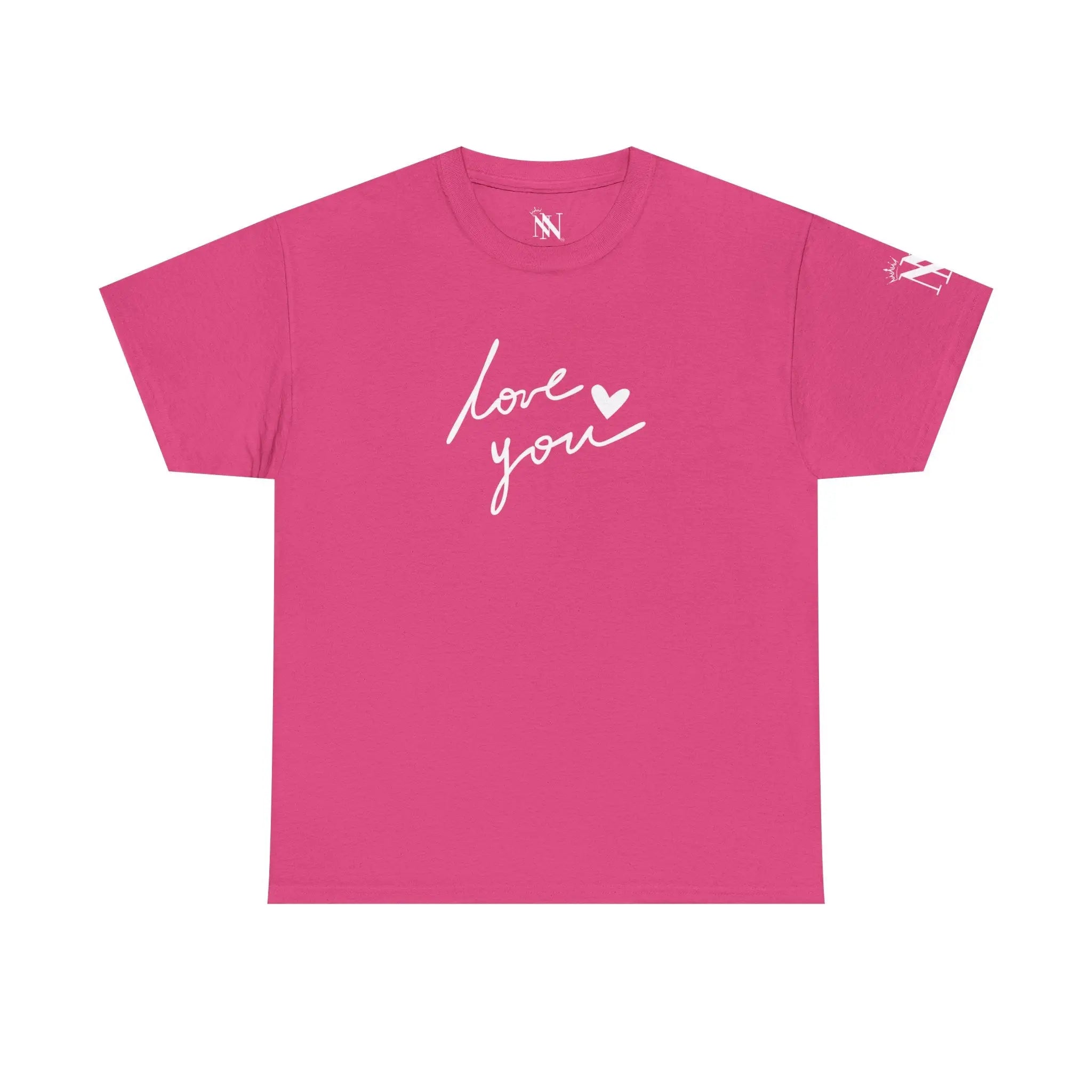 Love You with a Heart Sex Gifts for Her Graphic T-Shirt