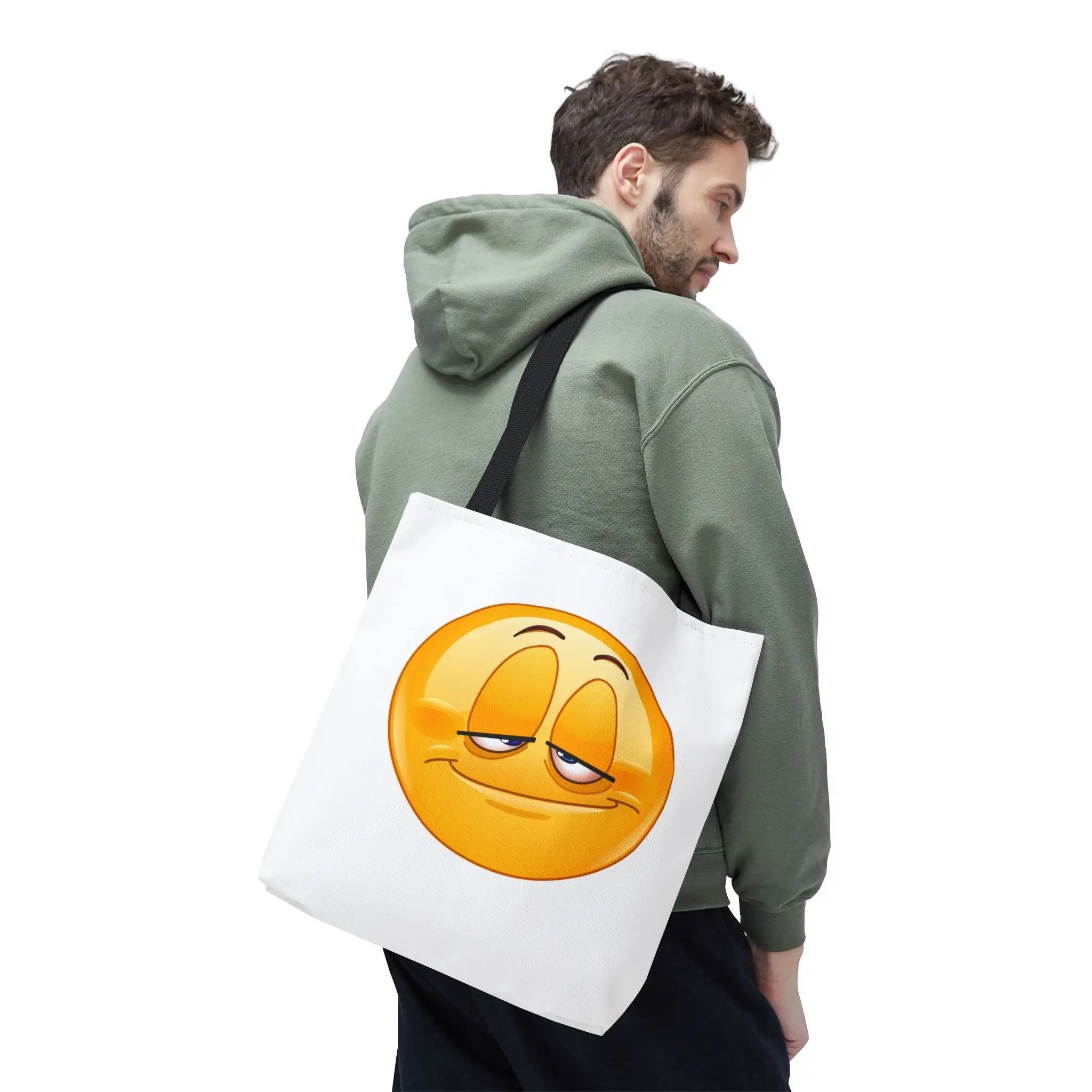 Happily Stoned Emoji Tote Bag
