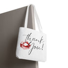 Thank You! with a Kiss Tote Bag