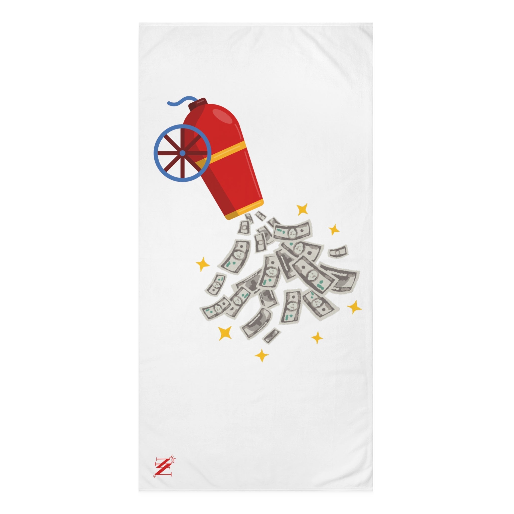 Money Shot Cannon Emoji | Mix & Match XL Fun-Flirty Lovers’ Towels