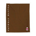 Nectar Napkins Brand Brown | Nectar Napkins Fun-Flirty Lovers’ Blankets