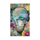 Glow Lightbulb Graffiti Cum Towel