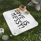 Love is Messy | Mix Match Fun-Flirty Lovers’ Water-Resistant Blankets