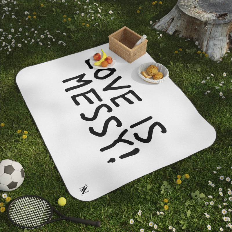 Love is Messy | Mix Match Fun-Flirty Lovers’ Water-Resistant Blankets