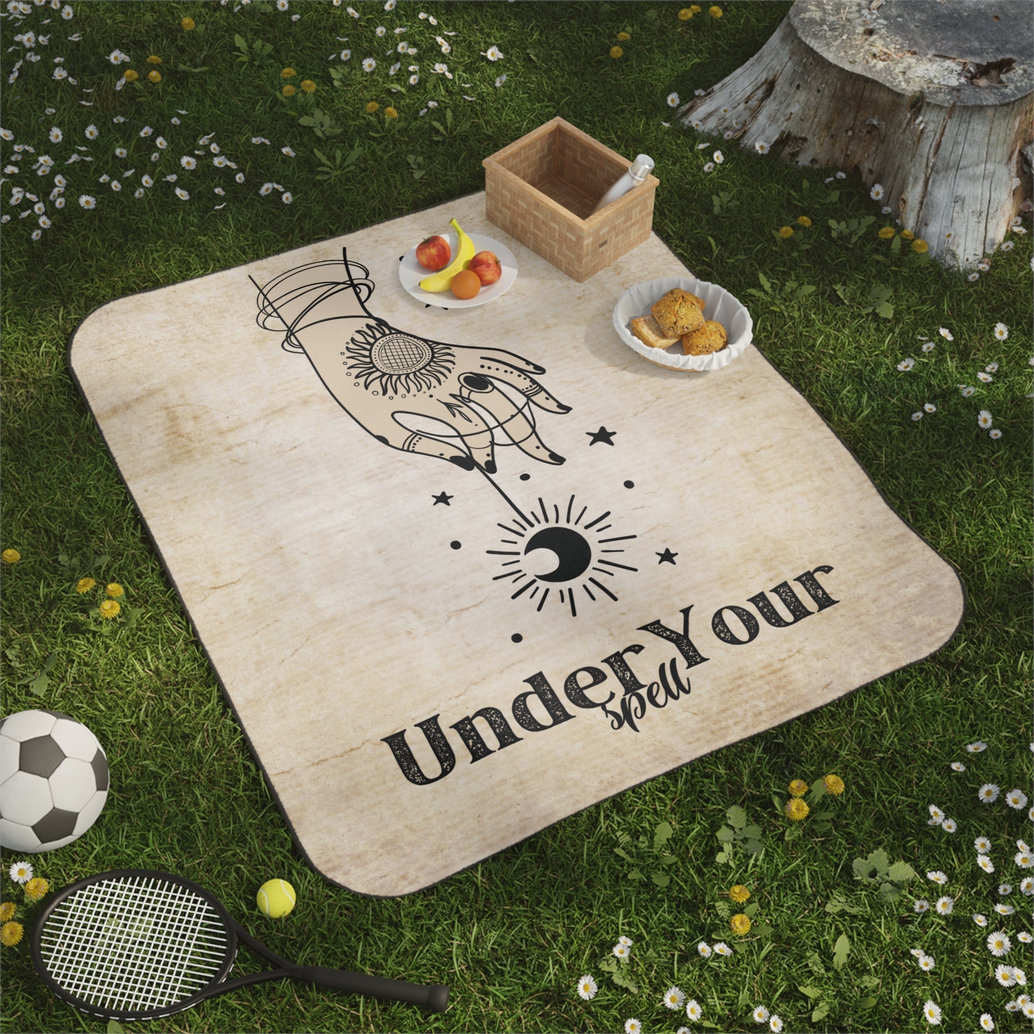 Under Your Spell Moon Water Resistant Blanket for Sex