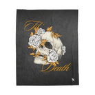 Til’ Death Skull & Flowers | Nectar Napkins Fun-Flirty Lovers’ Blankets