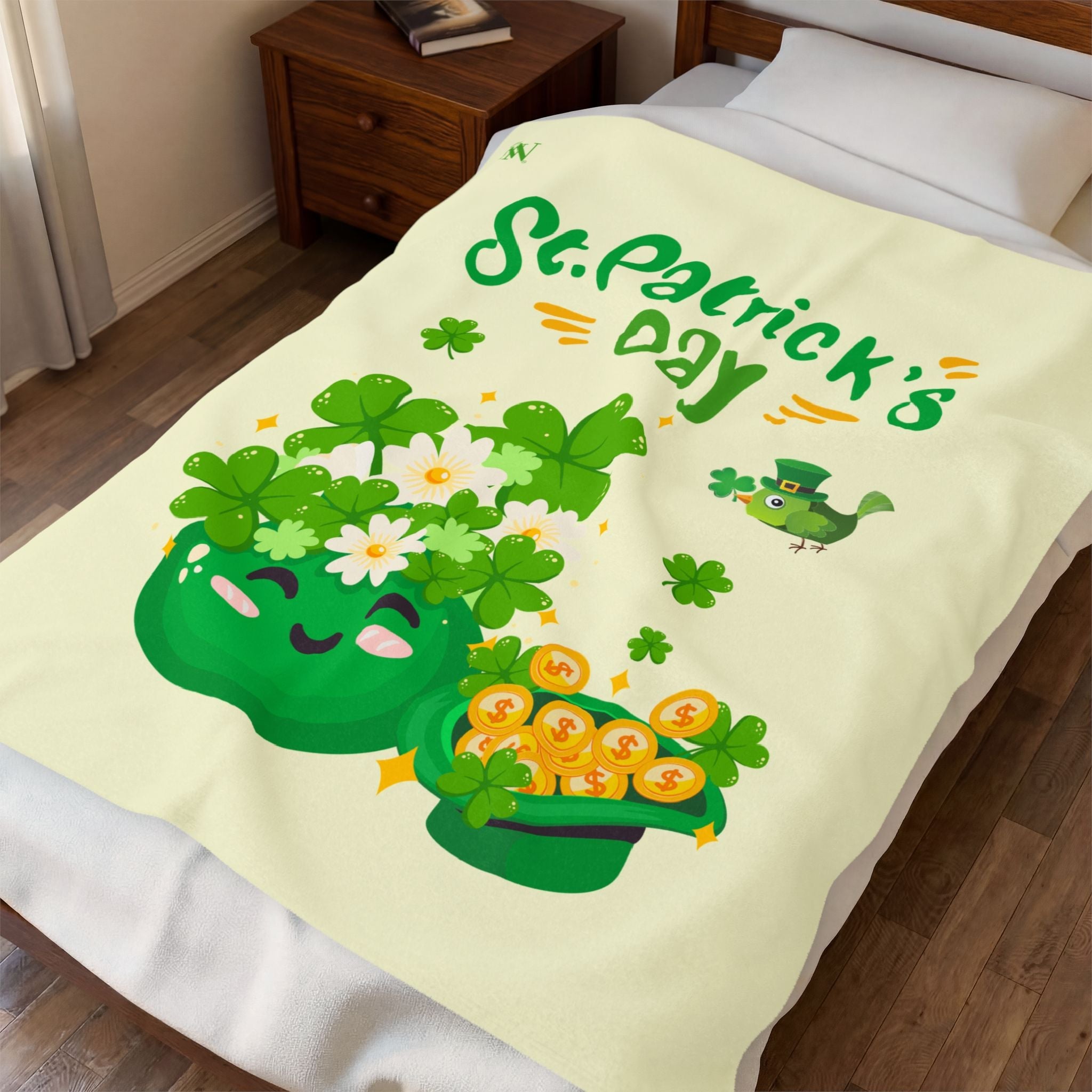 Cute St. Patrick’s Day | Mix & Match Soft Fun-Flirty Lovers’ Blankets