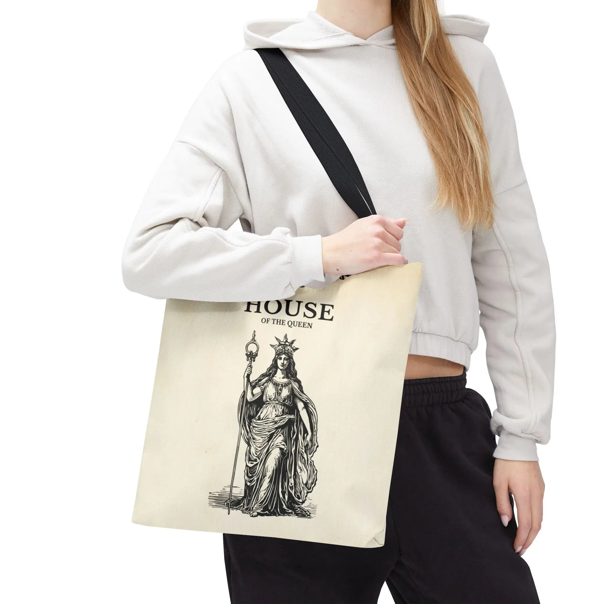 House of the Queen Vintage Tote Bag