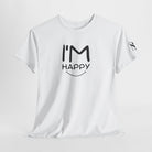 I’m Happy Smile | Mix & Match Cotton Unisex Fun-Flirty Lovers’ T-Shirts