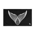 Mermaid Tail Black Cum Towel
