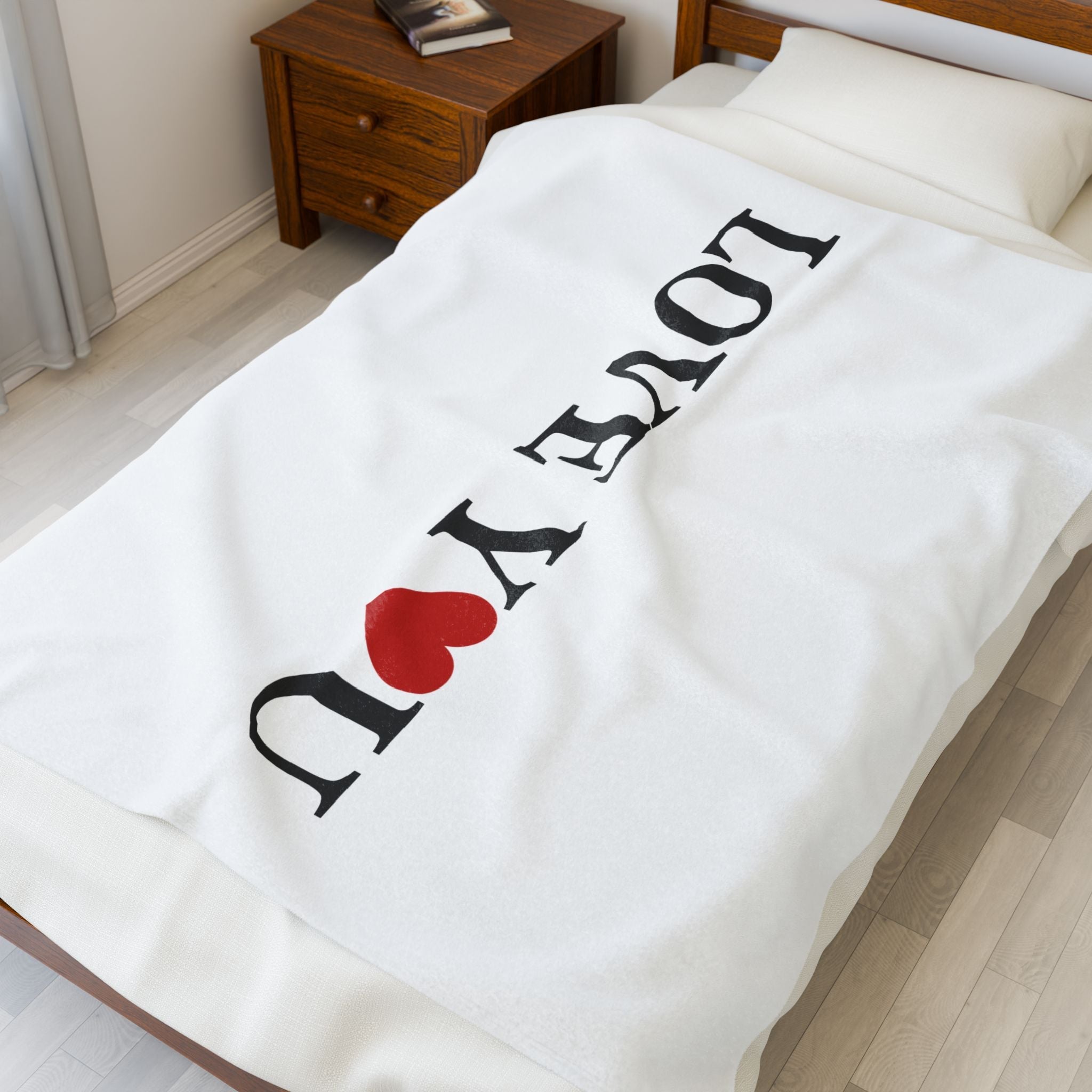 Love You Love | Mix & Match Velveteen Fun-Flirty Lovers’ Blankets