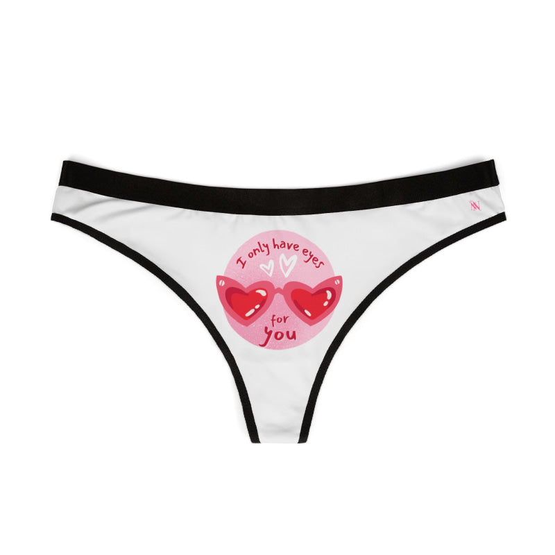 I Only Have Eyes for You | Mix & Match Women’s Fun-Flirty Lovers’ Thongs