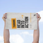 Turning Head into Acton Fun Sex Towel