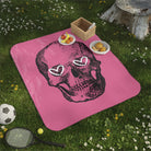 Skull Heart Eyes | Mix Match Fun-Flirty Lovers’ Water-Resistant Blankets
