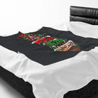 Naughty Nice Who Cares? Christmas | Nectar Napkins Fun-Flirty Lovers’ Blankets