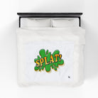 Splat! Cartoon Fun | Mix & Match Velveteen Fun-Flirty Lovers’ Blankets