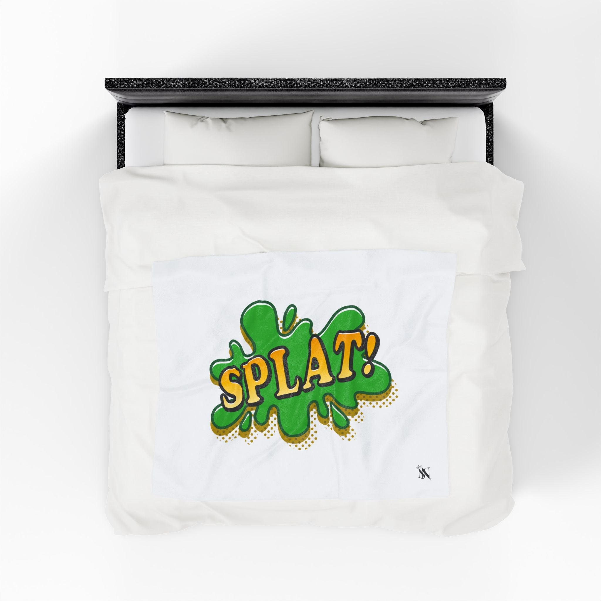 Splat! Cartoon Fun | Mix & Match Velveteen Fun-Flirty Lovers’ Blankets
